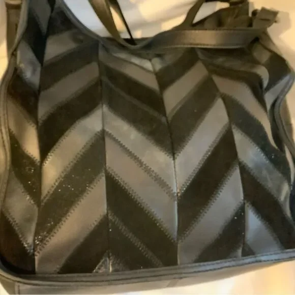 The Sak Salinas Triple Compartment Hobo by The Sak Collective Black